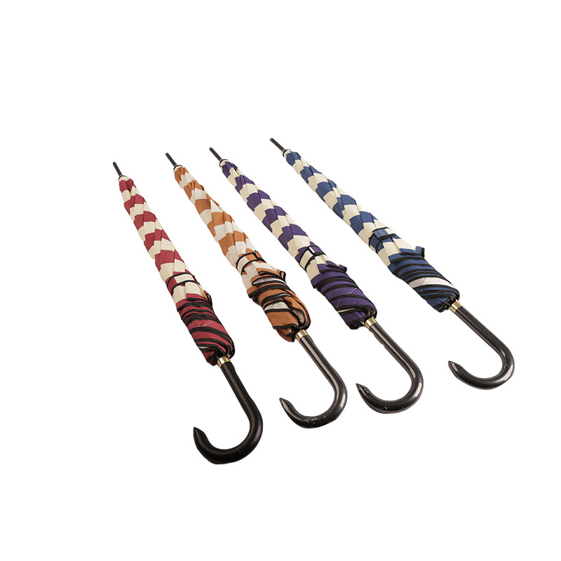 Полосатый пляжный зонт Oxford Straight от солнца-0E6B0007