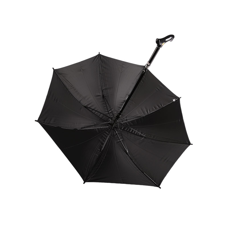 Сильный ветер и водонепроницаемый эпонж с прямым зонтом с серебряным покрытием-0E6B0223