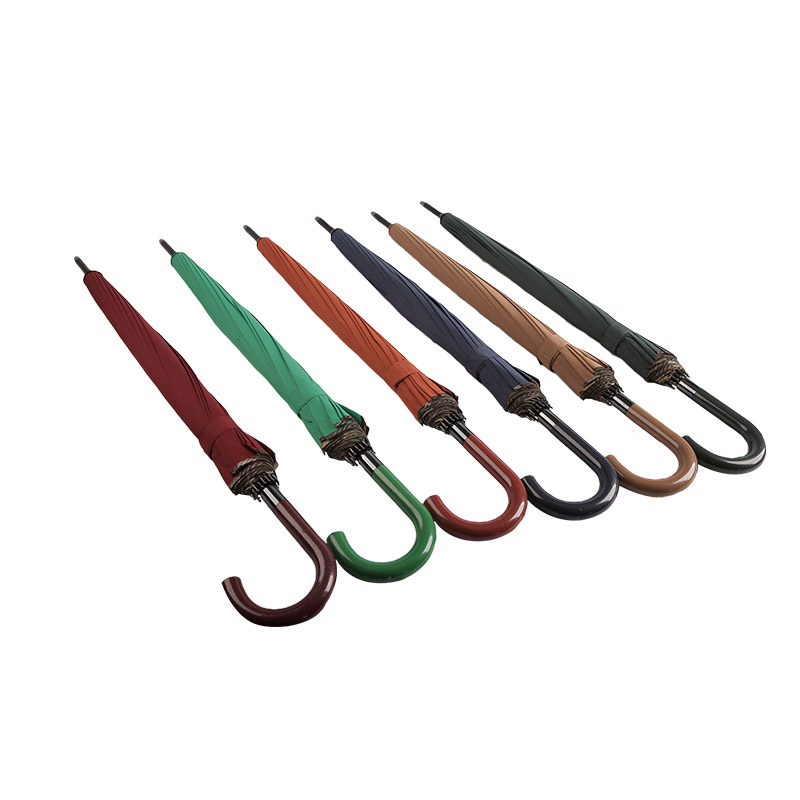 Прочный и надежный зонтик Pongee Straight-0E6B0295