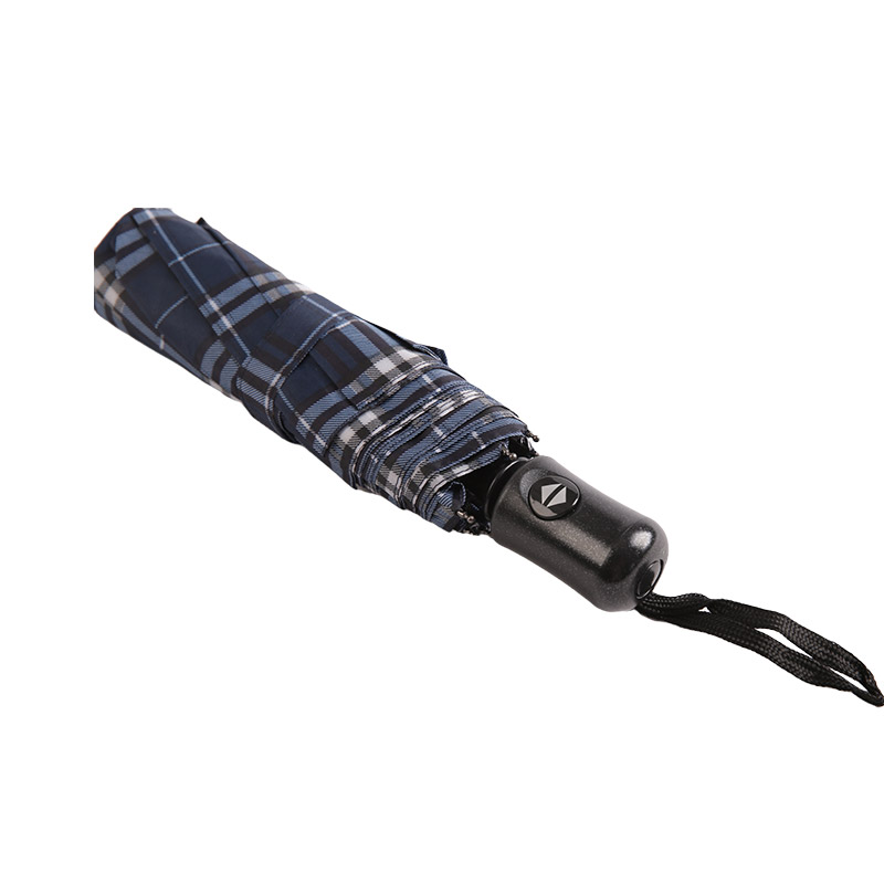 Полосатый решетчатый термоусадочный эпонж Тройной зонт-0E6B0432