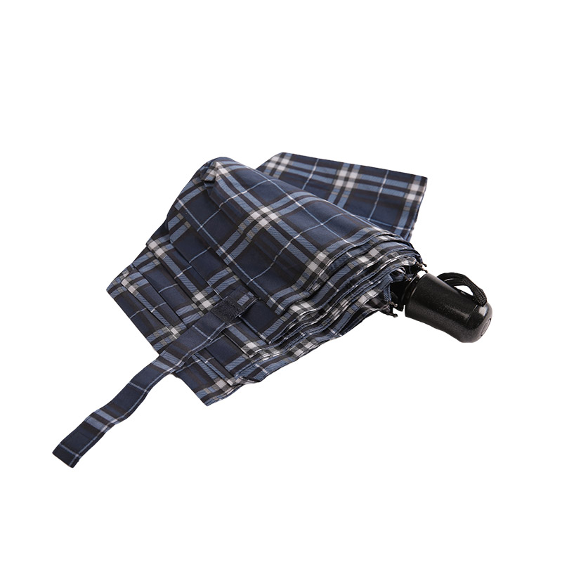 Полосатый решетчатый термоусадочный эпонж Тройной зонт-0E6B0432