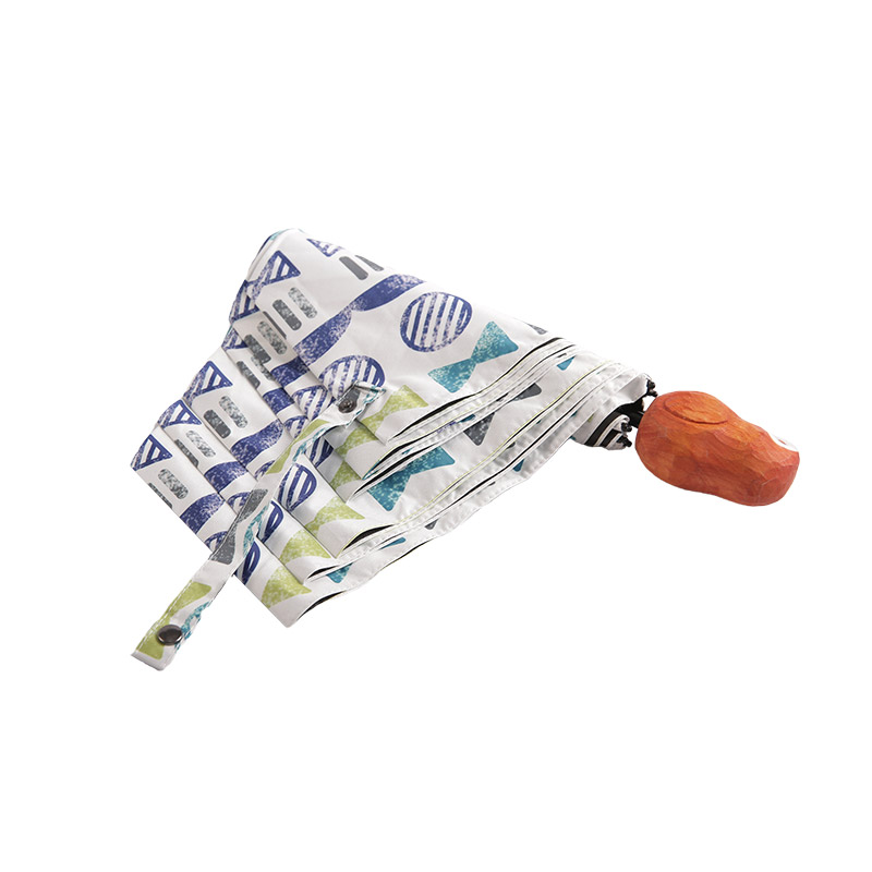 Галстук-бабочка Круг Словосочетание Pongee с тройным зонтиком с покрытием-0E6B0454