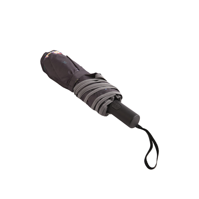 Тройной зонт Irregular Birds Pongee-0E6B0764